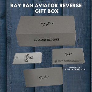 RAY BAN AVIATOR REVERSE  GIFT BOX